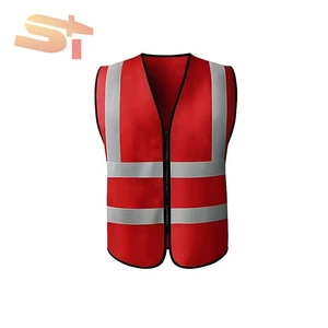 SIKE Construction Site Safety Sanitation Traffic Anti-Heat Level Vapor-Protective Breathable Reflective Clothing Vest Workwear