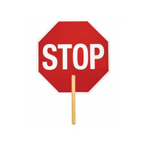 Customized Size Stop Sign Street Slow Warning Rust Free Aluminum Sign Reflective Road Traffic Safety Signs