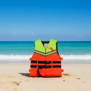 Chengdun Reflective Oxford Cloth Life Jacket Buoyancy Foam Flood Control Lightweight Swimming Boating Drifting Sea Fishing