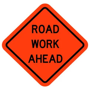 Road Signs Traffic Custom Roadway Wayfinding Traffic Sign Board Aluminium Metal Featuring Speed Limit and No Straight Signs