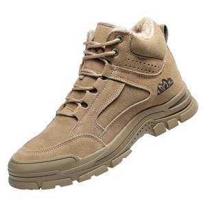 Manufacturer's New Labor Protection Shoes Anti-Crushing Anti-Penetration Wear-Resistant Insulated Thick-Sole Upper Padding