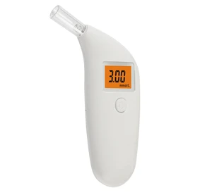 High Quality Digital Keto Tester Alcohol Breath Analyzer AA Batteries Semi-conductor Sensor Model AD3000 Black Health Ketogenic