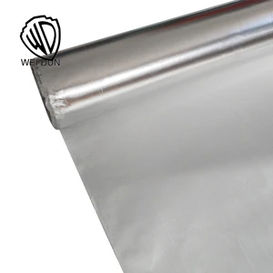0.2mm Reflective Tape Aluminum Foil Coated Fiber Glass Fiberglass Fabric Cloth
