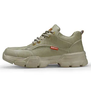 Mens Electrical Insulating Shoes 6kV-Rated Puncture-Impact-Resistant Abrasion-Proof Comfortable Safety Footwear Ladle Head