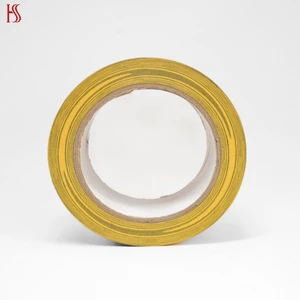 Manufacturer Direct Custom Yellow PVC Warning Tape Waterproof High Visibility Safety Barrier Tape