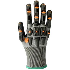 Create Self Brand Work Welding TPR Cut Resistant Impact Resistant Gloves