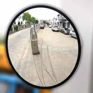 Lightweight Shatterproof Convex Acrylic Mirror for Indoor Use Made From Durable PC Material