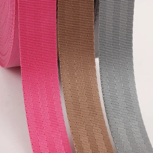 Factory Wholesale Woven Safety Pattern Imitation Nylon Belt 15-5cm Auto Supplies with Accessories Five Twill Seat Belt