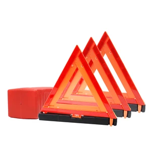 Triangle Reflector Emergency Warning Triangle Road Safety Warning Signs Reflective Warning Triangle Kit