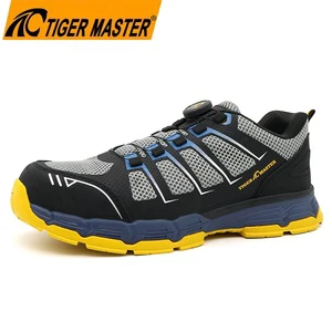 2026 New Twist Lock Anti-skid Oil Resistant Fiberglass Toe Prevent Puncture Anti Static Sneakers Safety Shoes For Men Fashion