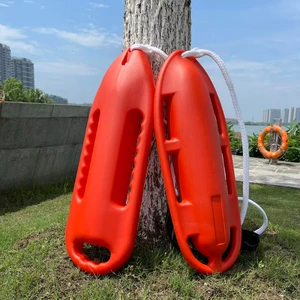 Maritime Emergency Rescue Scenarios Plastic Floating Swimming Buoy Water Safety Lifesaving Torpedo Lifebuoy