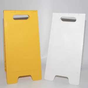 Customized Yellow Wet Floor Sign Traffic Warning Product with Printed Message