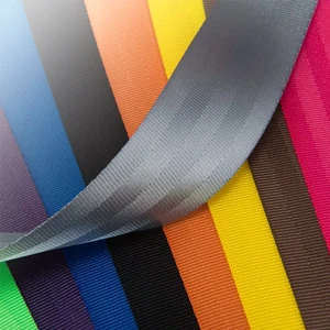 Gacent Factory Custom Imitation Nylon Polyester Car Seat Belt Webbing for Safety Harness Baby Car Seat Industrial Strap