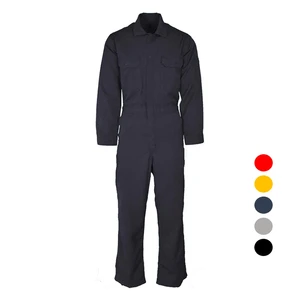 NPFA 2112 Anti-Static Breathable and Flame Retardant Pilot Suit FR Workwear Coverall with Safety Protective Features