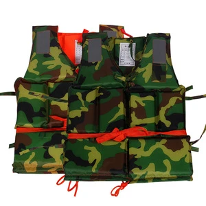 Thickened Double-Sided Oxford Fabric Life Jackets For Adults Children Boat Use Rescue Flood Control Water-Skiing Saisub XS-12-4
