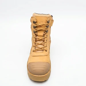 Puncture Resistant Protective Footwear Men's Steel Toe Work Boots Safety Shoes for Construction Workers