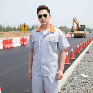 High Visibility Reflective Work Uniform Traffic Road Construction Clothing Security Uniform Safety Clothes