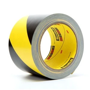 3M 5702 Hazard Warning Safety Stripe Tape Black/yellow Vinyl Rubber Black and Yellow Warning Adhesive Tape Warning Tape 6 Inches