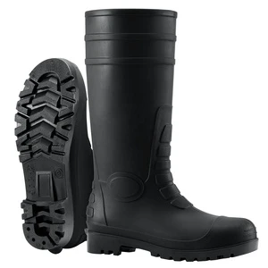 YL-1431 Wholesale Outdoor Anti-slip Farm Comfort PVC Men's Waterproof Wellington Rain Boots