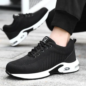 Labor-Protection Shoes Summer Men's Puncture-Resistant Breathable Ladle Head Toe Impact-Proof Safety Shoes