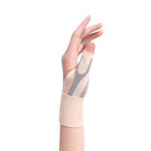 Thumb Tendon Sheath Antibacterial Breathable Palm Guard Protective Sleeve Adjustable Strap Magic Hook Loop Thin Wrist Guard
