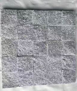 Wholesale Modern Granite Paving Stone 10x10x10cm Cube Cobblestone for Outdoor Street Driveway