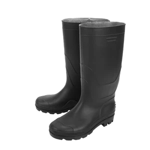 Ningbo Waterproof Labor protection Construction Site Smash-proof and Puncture-proof Long Safety Boots Outdoor Fishing Rain Shoes