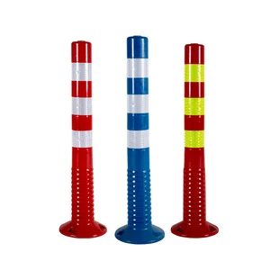 Flexible Safety TPU Traffic Delineator Roadway Warning Product with 50-100m Visual Range and High Intensity Reflective Film
