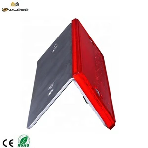 Single-Sided Rectangular High-Intensity Prismatic Reflective IP66 Protection PC Wall Mount Traffic Cone for Construction Zones