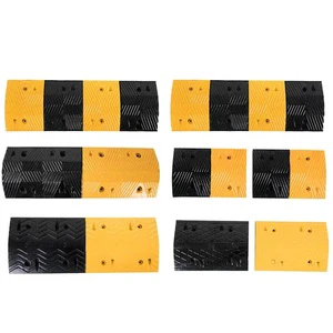 Rubber Speed Bumps With Obvious Deceleration Rubber Heavy Duty Speed Hump