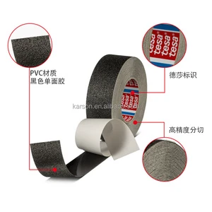 Tesa 60973 Self-Adhesive Anti-Slip Tape for Indoor and Outdoor Stairs Acrylic Paper Material Industrial Warning Tape