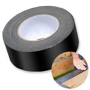 Acrylic Butyl Waterproof Self Adhesive Black Deck Joist Tape Weather Resistant Protective Flashing Tape