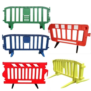Factory Wholesale Removable Road Safety 2M Traffic Plastic Crowd Control Barrier