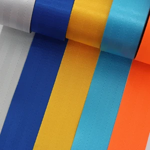 High Strength Wear-resistant Eco-Friendly 100% Polyester Safety Belt For Cars 48mm Webbing Long Durability Wholesale