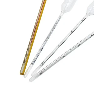 Alcohol Meter Set 3 Pcs 0-100% Hydrometer Alcoholmeter Tester Set Wine Concentration Meter Vodka Whiskey