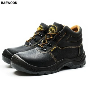 BAEWOON N38 Labor Protection Safety Shoes Anti-static Men's European Standard S3 Anti Smashing Anti Piercing Security Shoes