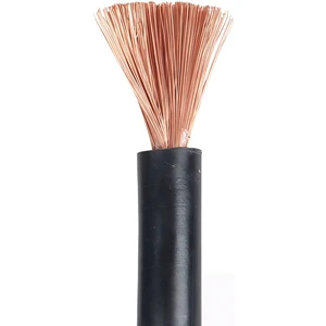 Welding Cable Copper 1/0 2/0 3/0 4/0 AWG Welding Lead Cable For Welding Machine