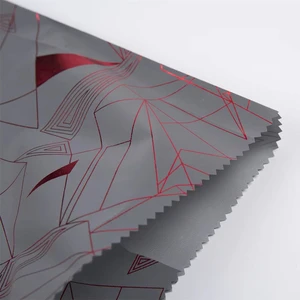 High Quality Reflective Fabric Printing 4 Way Stretch Waterproof Fabrics Print Spend Ex Fabric