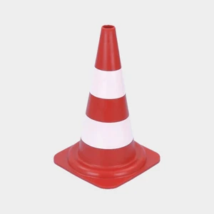 High Visible Reflective Traffic Cone Flexible Road Safety Sign for Improved Roadway Visibility