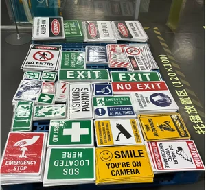 Custom Reflective Aluminum Traffic Signs with First Grade Reflective Film for Safety Warning