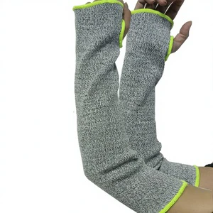 45CM 5-Level HPPE Protective Sleeves with Lengthened Anti-Cutting Arm Protector Abrasion and Tear Resistant Flexible