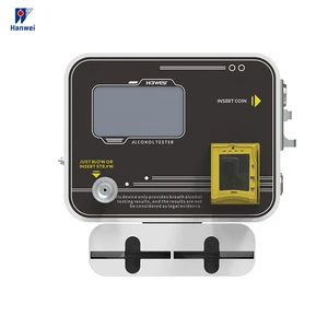 Standalone Alcohol Tester with Windows Advertising in Club Bar Card & Coin Optional