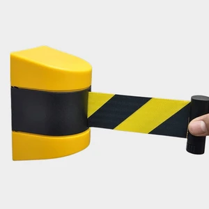 Black and Yellow Warning Tape for Crowds