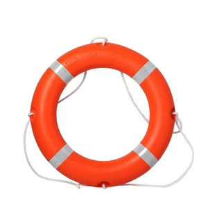 Factory Wholesale Water Park Circle Swim Pool Marine Orange Lifeguard Rescue Rings for Swimming