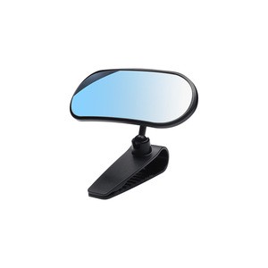 360 Adjustable Convex Wide View Shatterproof Safety Black Baby Car Sun Visor Clip Rear View Mirror for SUV Truck