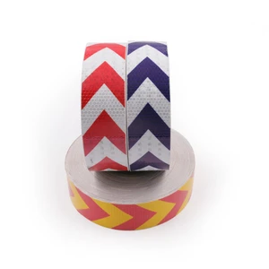 Poster Materials Yellow Colour Diamond Grade Traffic Safety Waring Auto Reflective Tape