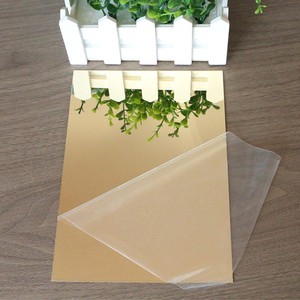Cut To Size Perspex Mirror 1mm 2mm Adhesive PMMA Acrylic Mirror Sheet
