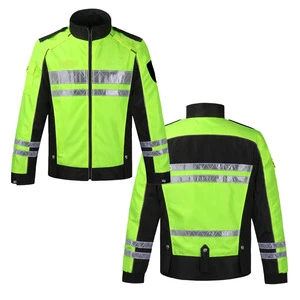 OEM Men's Hi Vis Construction Work Highly Visible Reflective Clothing Jacket Motorcycle Traffic Waterproof Safety Jacket