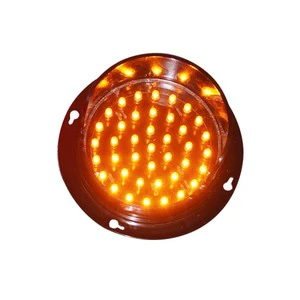Traffic Light Arrow Board Replacement 100mm Amber DC12V DC24V Smart Traffic Light