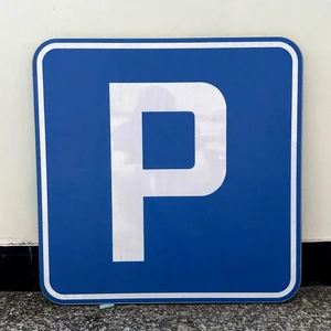 Customized Diamond Grade Parking Lot Signage Reflective Material Warning Sign Street Sign Reflect Traffic Safety Road Signage